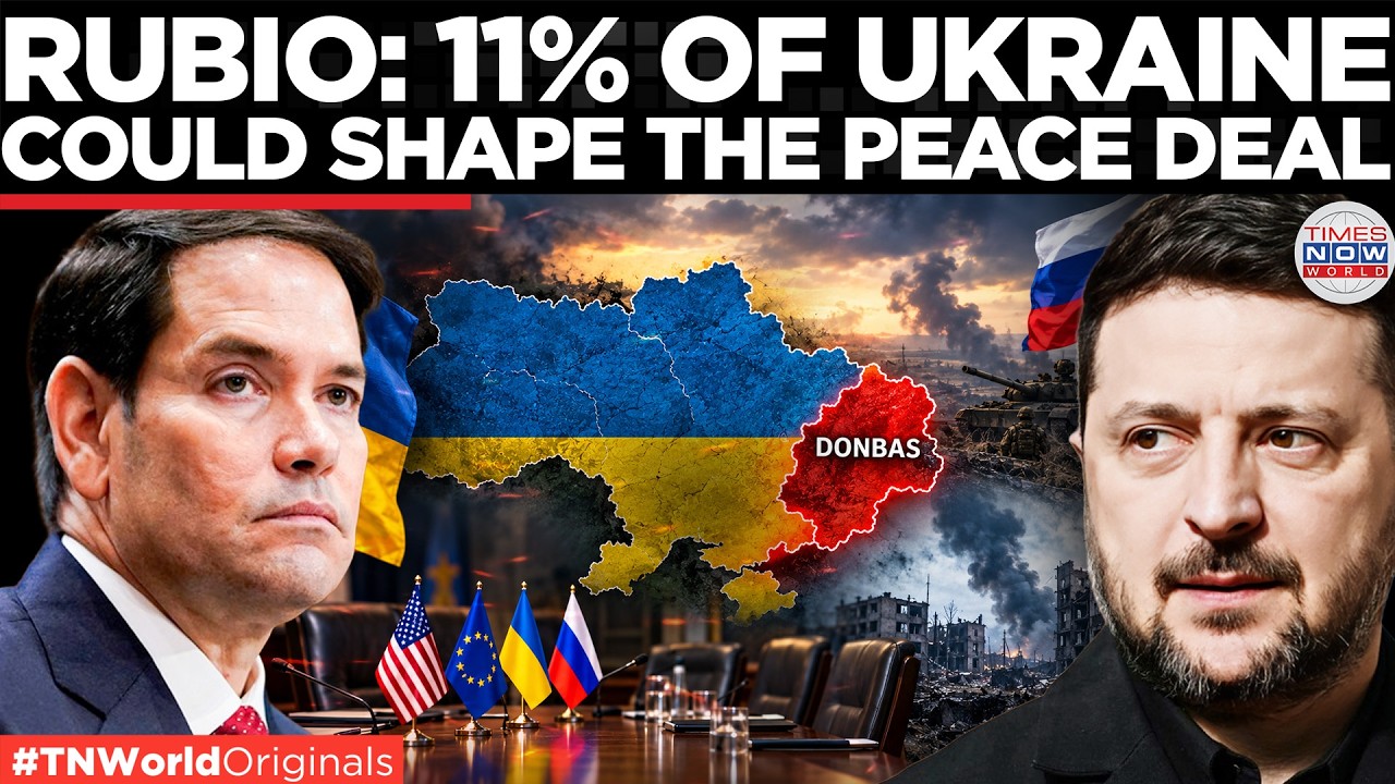 Russia-Ukraine Peace Talks: Will Donbas Decide the Fate of Trump&rsquo;s Deal? | Times Now World