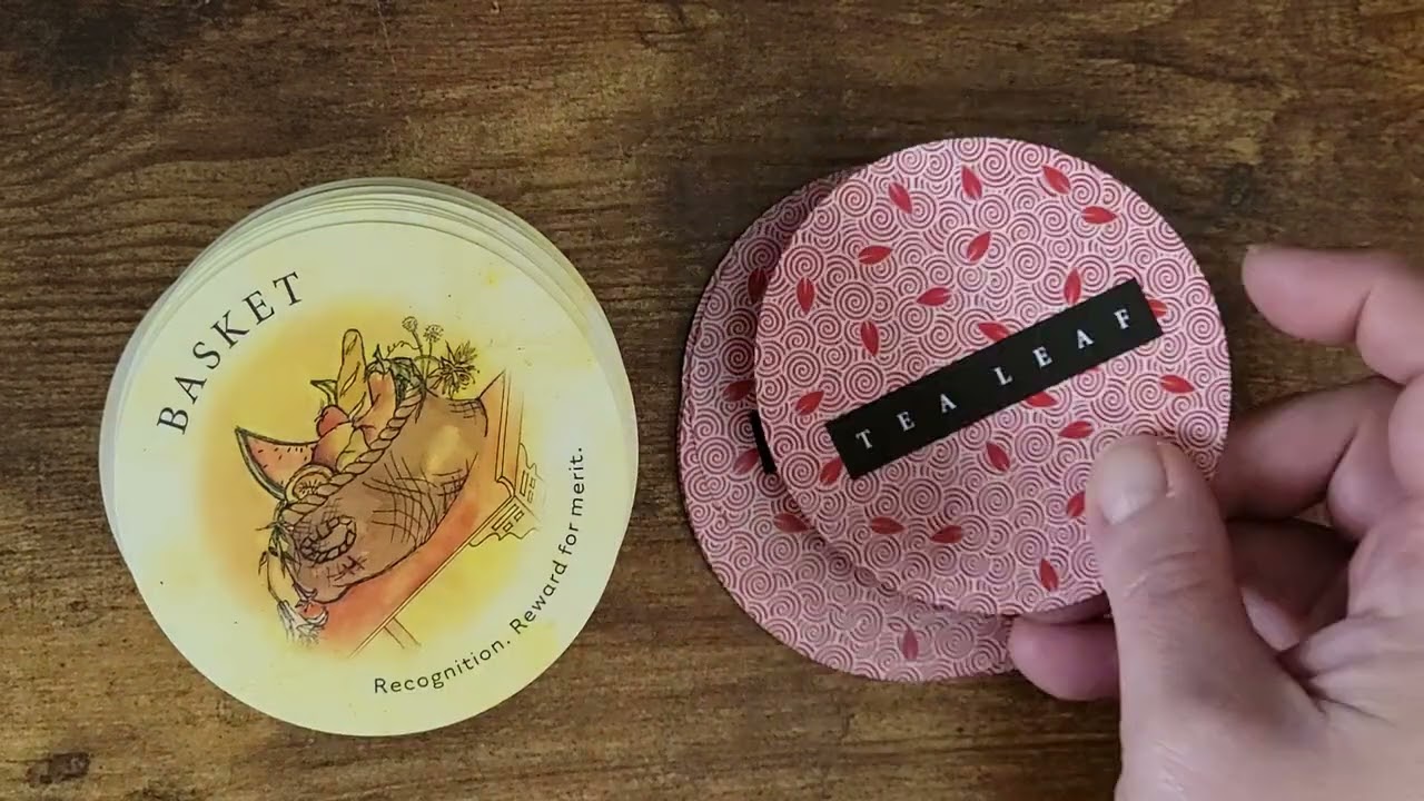 Tea Leaf Fortune Cards by Rae Hepburn 'UNBOXING'
