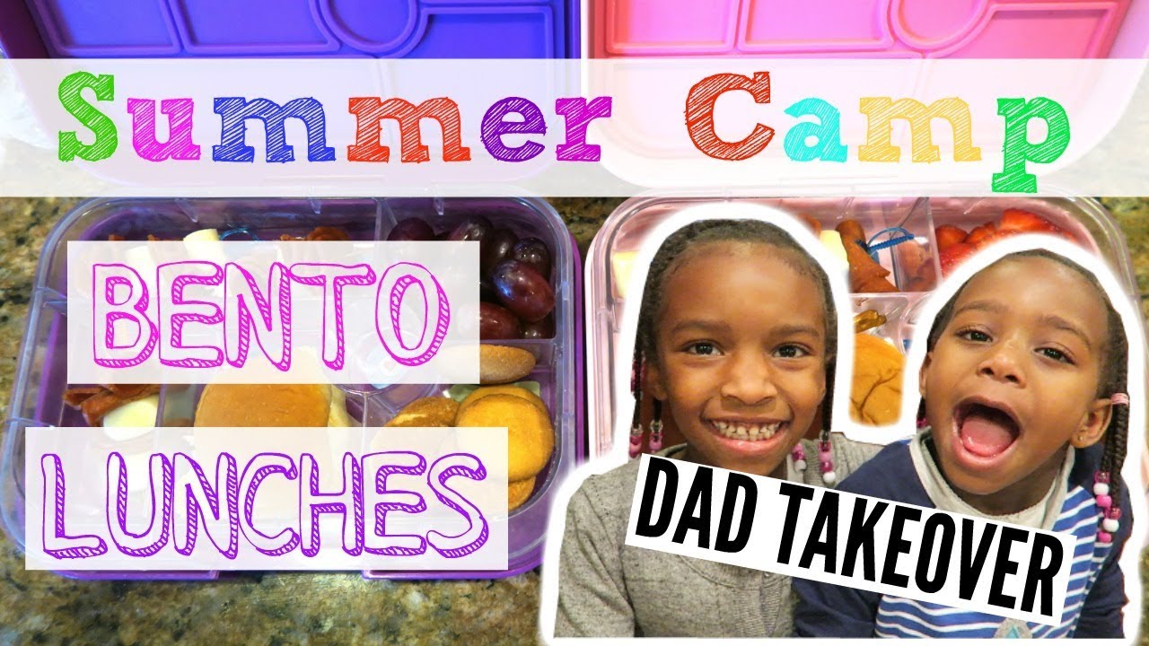 Summer Camp Bento Box Lunches | DAD TAKEOVER | School Lunches
