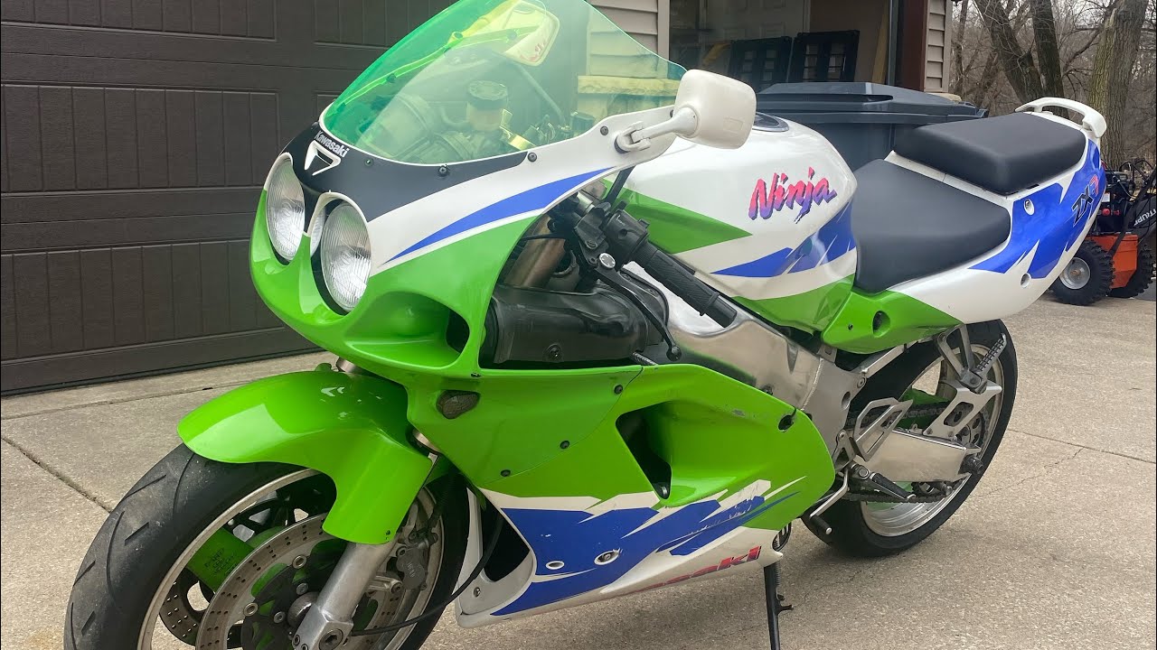 Kawasaki ZX7 RAW Onboard Sound
