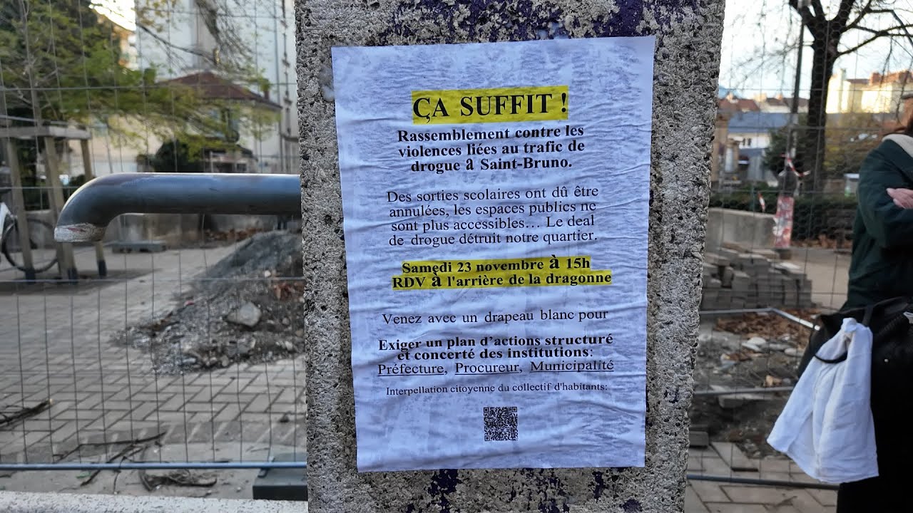 Insécurité place Saint-Bruno à Grenoble : les habitants mobilisés