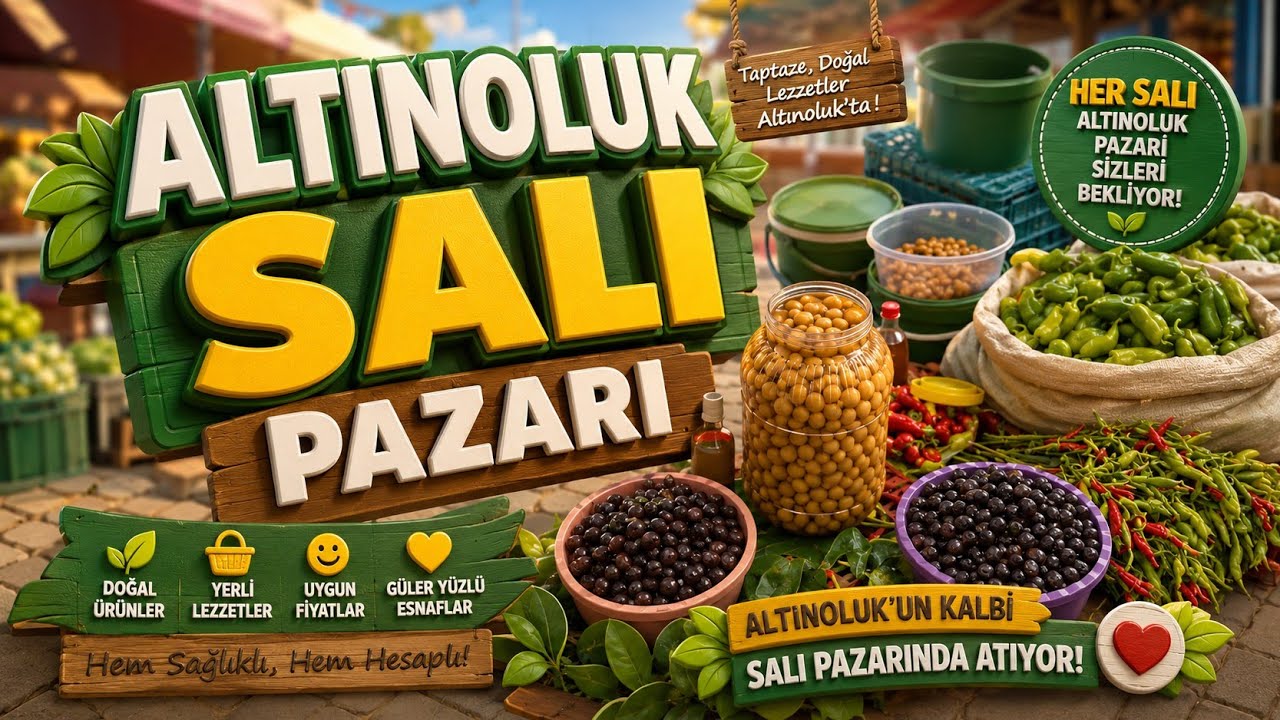 ALTINOLUK SALI PAZARI - ALTINOLUK - EDREMIT - BALIKESIR - TURKEY