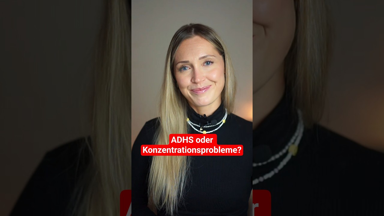 Konzentrationsprobleme oder ADHS? #mentalhealth