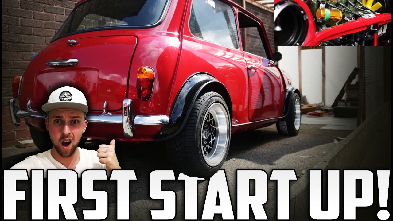 Classic Mini Restoration | FIRST ENGINE START UP!   *IN 2 YEARS*