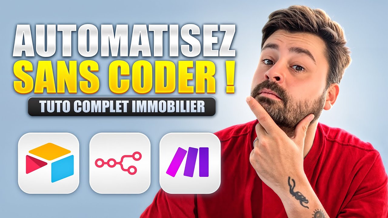 IA & Automatisation IMMOBILIER 🏠 : Gagnez des Heures Chaque Semaine ! 🤖 (Airtable + Make + N8N)