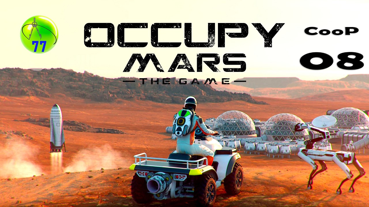 🚀Occupy Mars The Game CZ 🧑‍🚀COOP 09 - Nová základne, s Hrobarom a Kirhofom na Marse  (1440p60) Cz/Sk