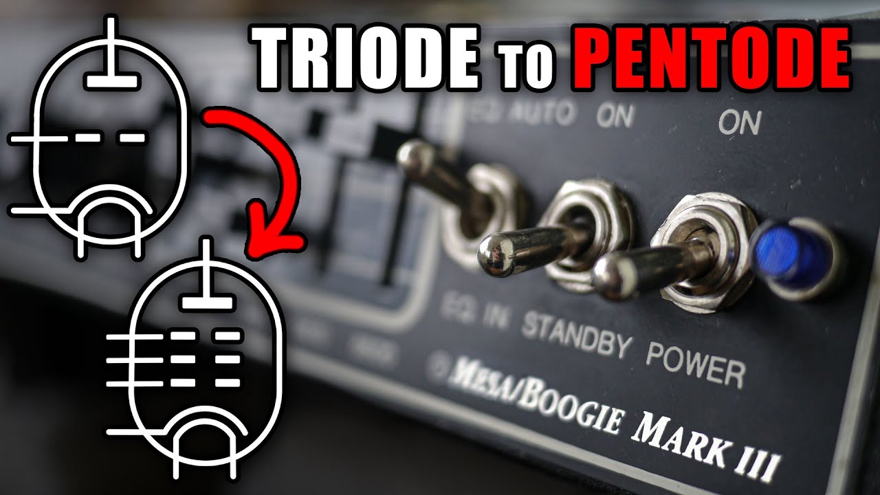 Triode to Pentode | Boogie Mark III '87 Red Stripe