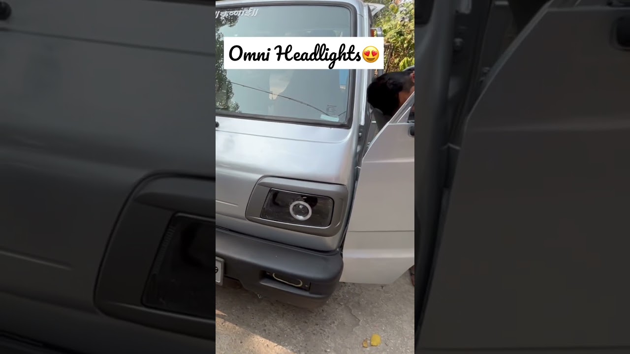 Maruti Omni Modified Headlights | Custom |