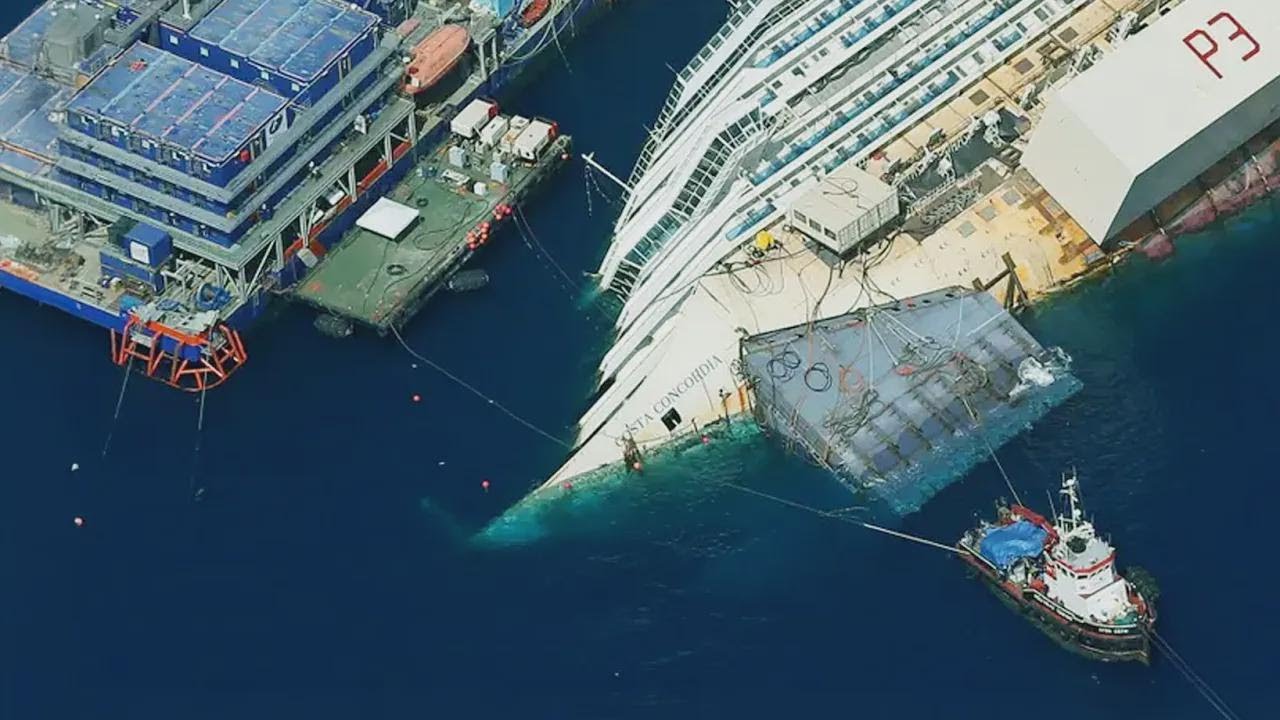 O resgate de US$800 milhões do Costa Concordia