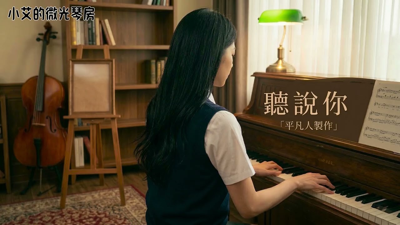 《聽說你》為她做的件件，是我曾經求而不得｜Piano Cover🎹小艾的微光琴房