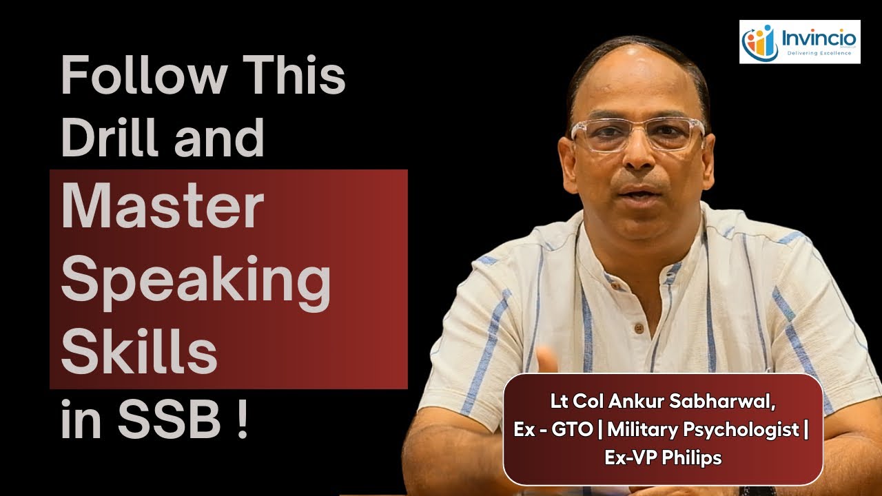 Give me 7 Min 41 Sec and I will make you Master in Speaking Skills | Ex-Gto Lt. Col. Ankur Sabharwal