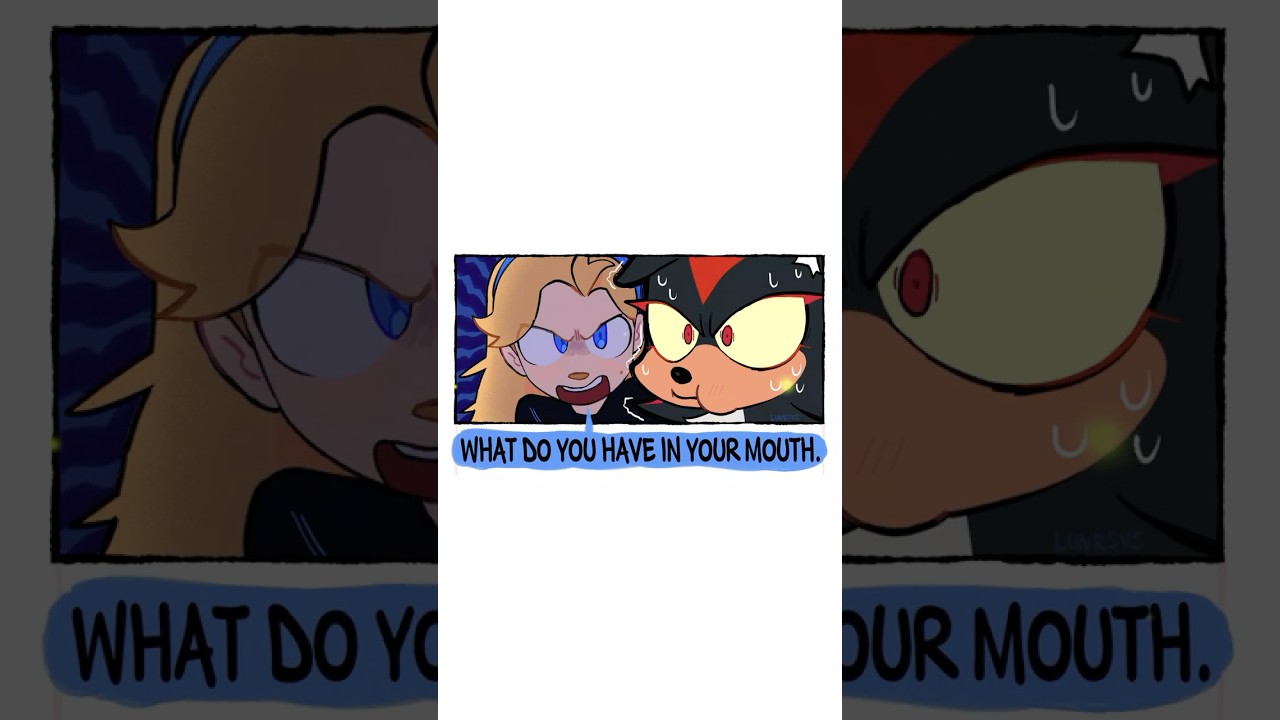 Camping Troubles🏕️ (SONIC COMIC DUB)  #sonicthehedgehog #shadowthehedgehog #mariarobotnik