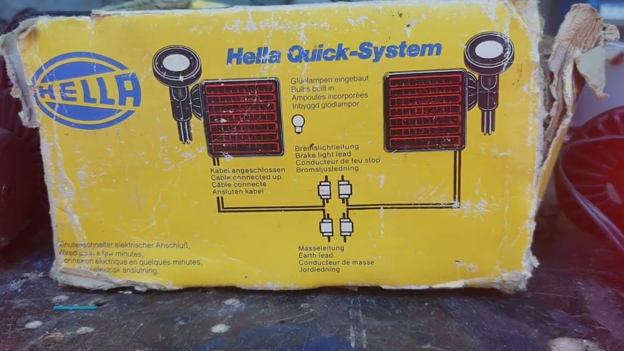 HELLA Quick System Red Lights
