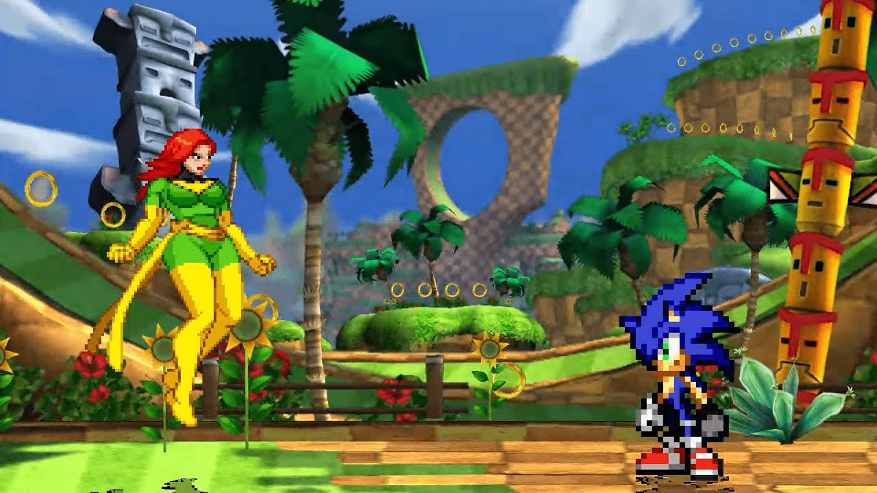 [Ikemen GO] Marvel Jean Grey vs Sonic the Hedgehog