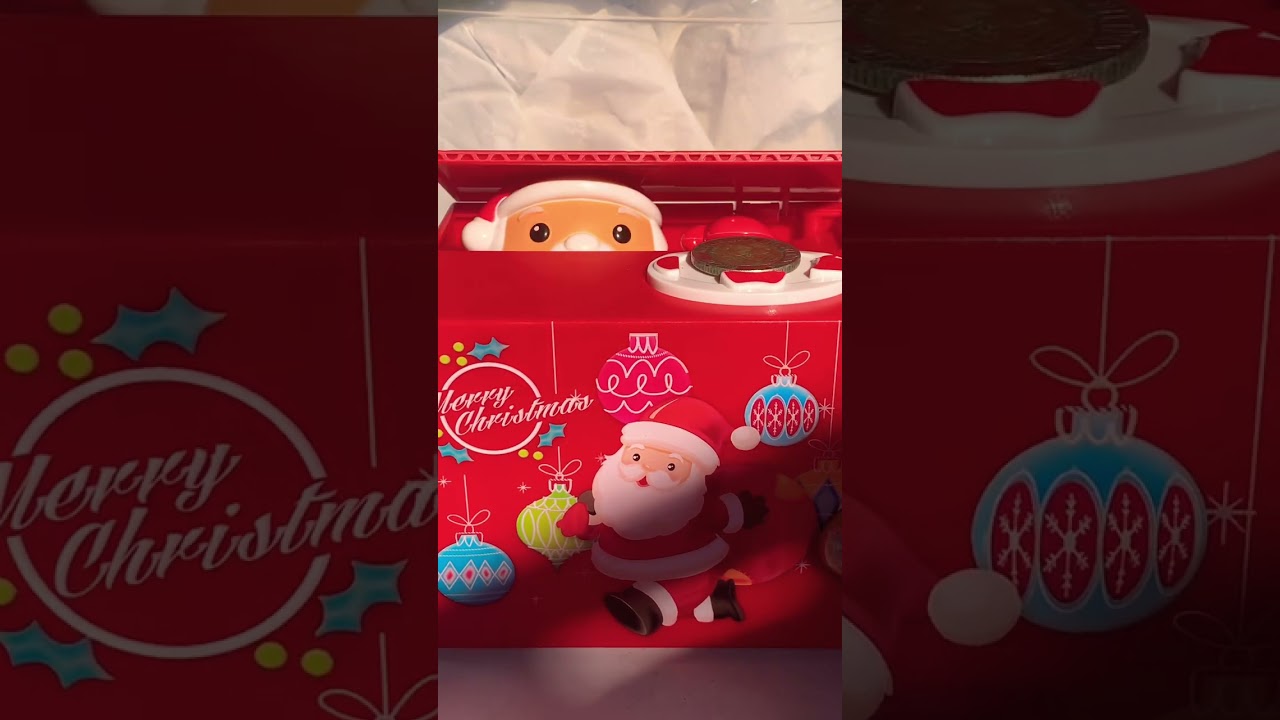 Saving Coin Santa #supercool #christmas #cute #santaclaus