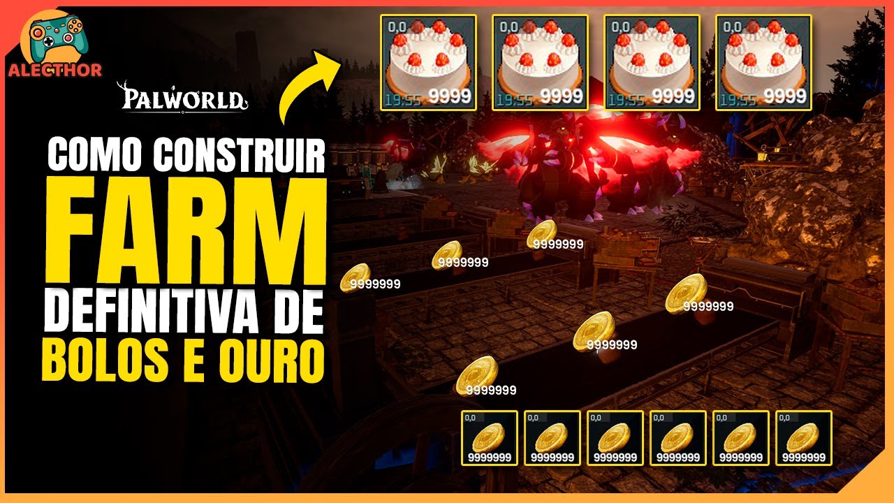 Guia da Melhor Farm de Ouro & Bolo - Como ter Bolo e Ouro F&aacute;cil - Palworld Feybreak