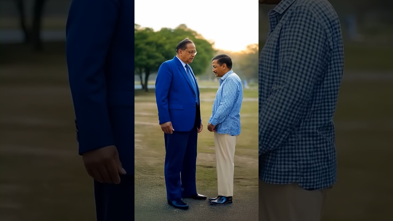 बाबा साहेब का अपमान नहीं होने देंगे 🙌💯 #drbrambedkar #ambedkar #arvindkejriwal #aamaadmiparty