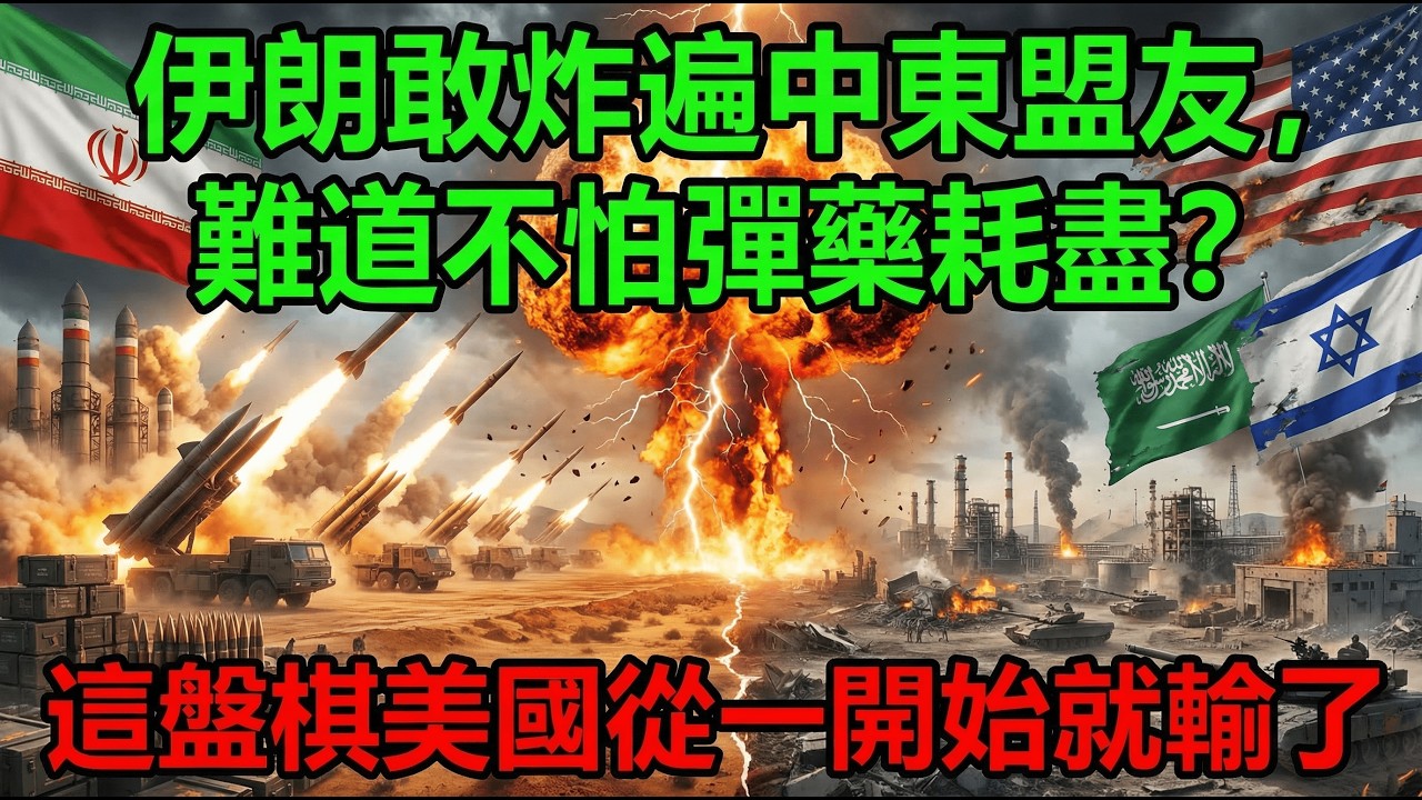 美國千億防空網為何淪篩子？伊朗反擊的終極陽謀，竟讓美軍無計可施
