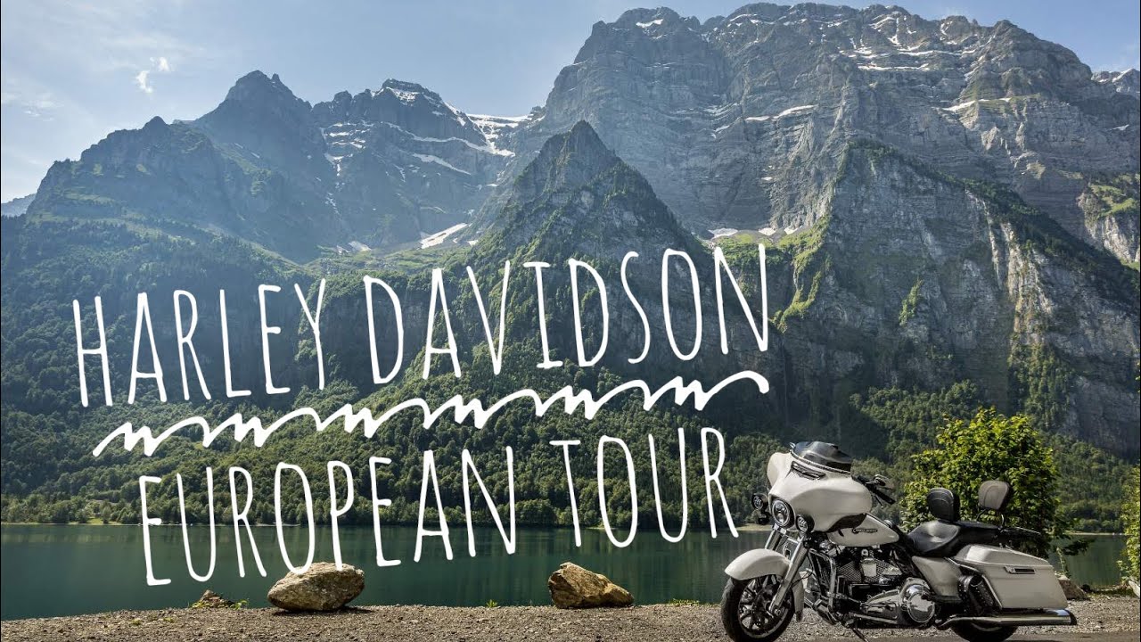 European tour 10 countries in 12 days 6000km with Harley Davidson Electra glide!