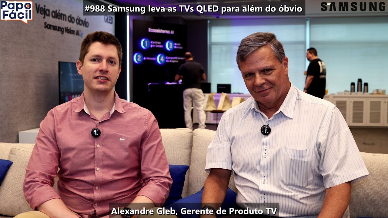 #988 Samsung lança linha Vision AI QLED 4K 2025 com tecnologia avançada indo além do óbvio