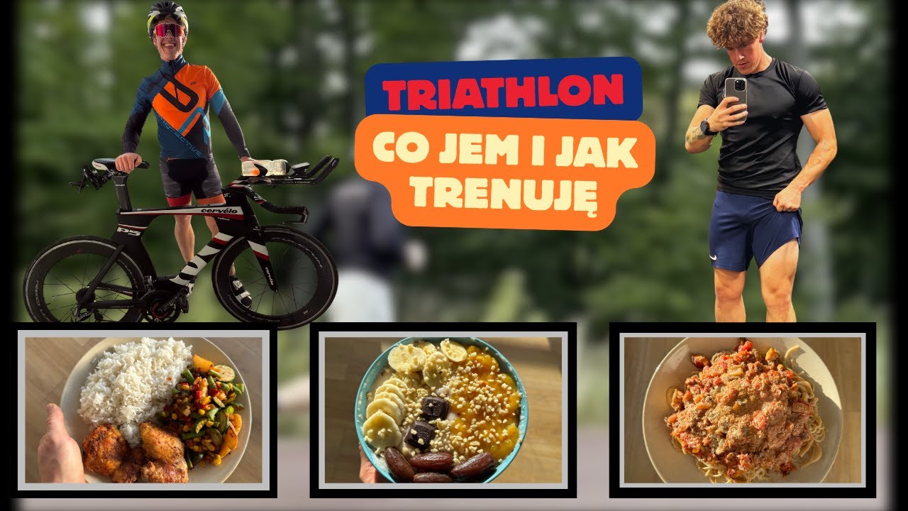 CO JEM I JAK TRENUJĘ ( TRIATHLON) | VLOG| ZAKUPY| TRENING