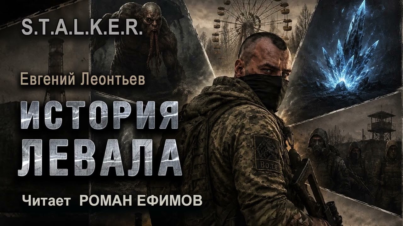 S.T.A.L.K.E.R. История Левала (аудиокнига). ФАНТАСТИКА. Евгений Леонтьев. Читает Роман Ефимов.