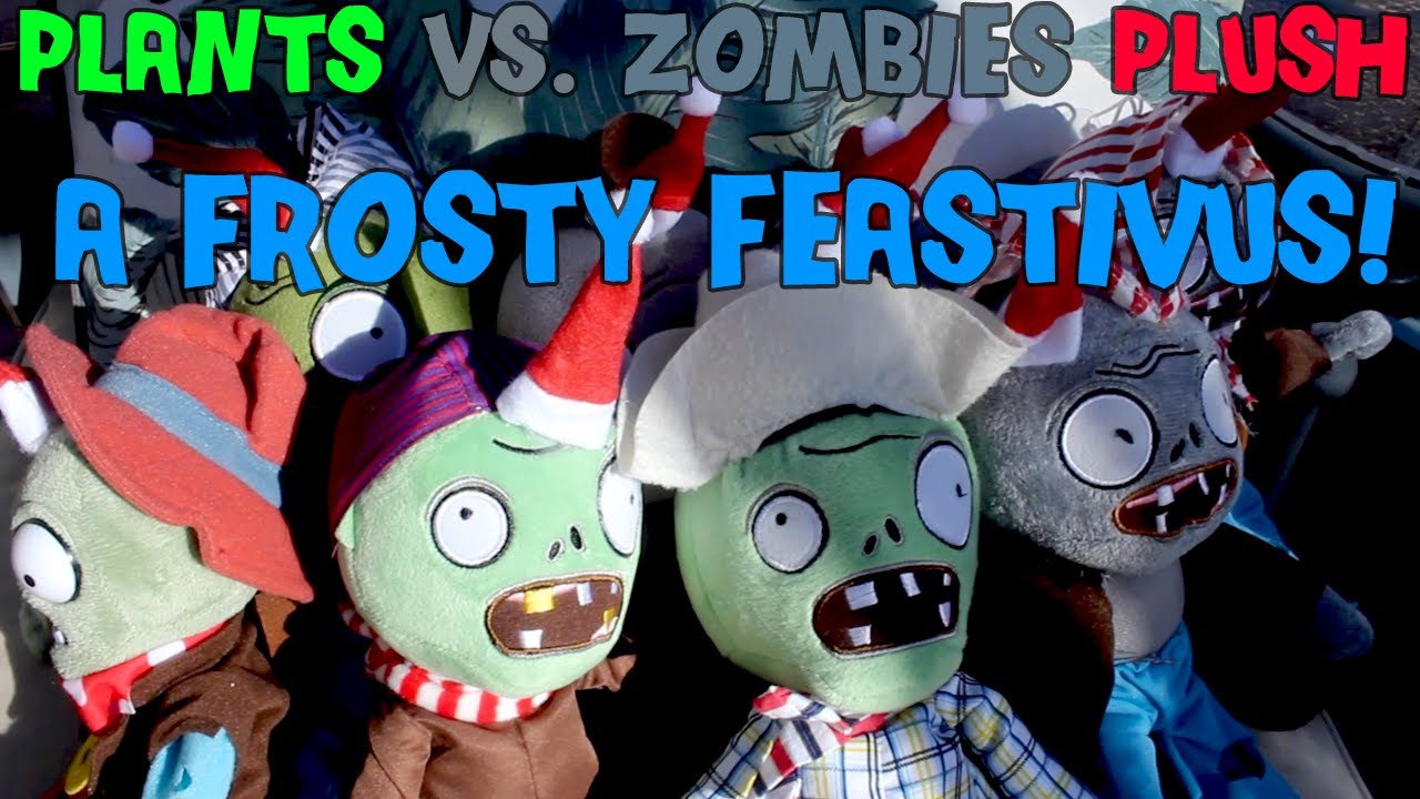 A Frosty Feastivus! | Plants vs. Zombies Plush | FEASTIVUS DAY 3