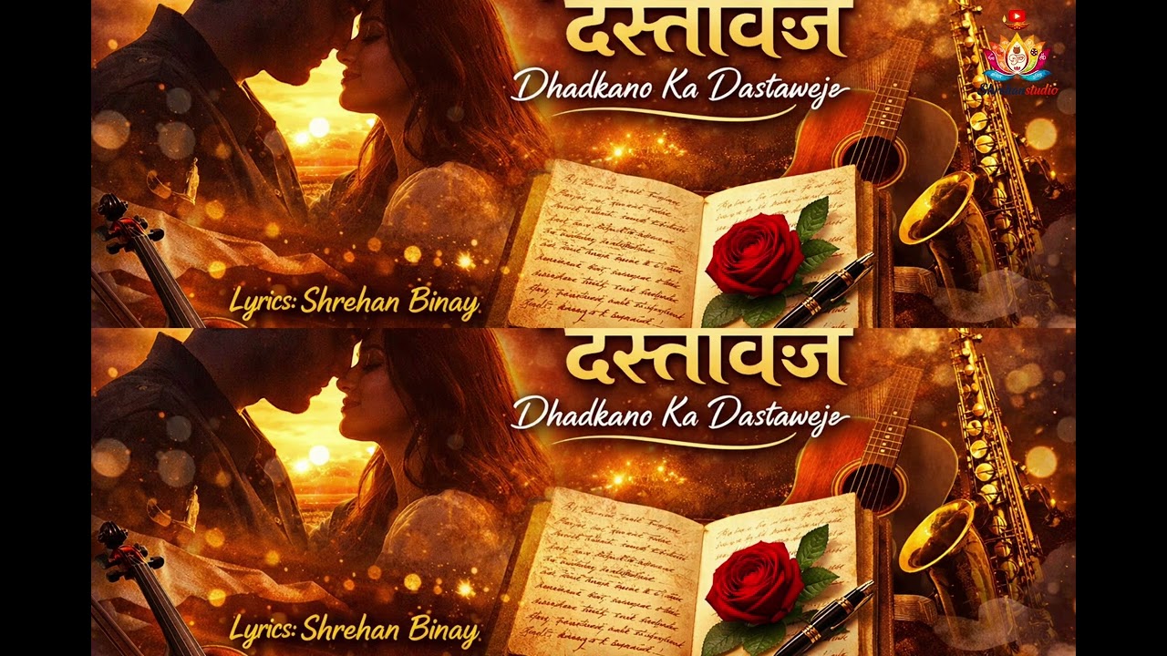 धड़कनों का दस्तावेज़ - Dhadkanon Ka Dastavez | Shrehan Binay | Official Lyric Video 2026