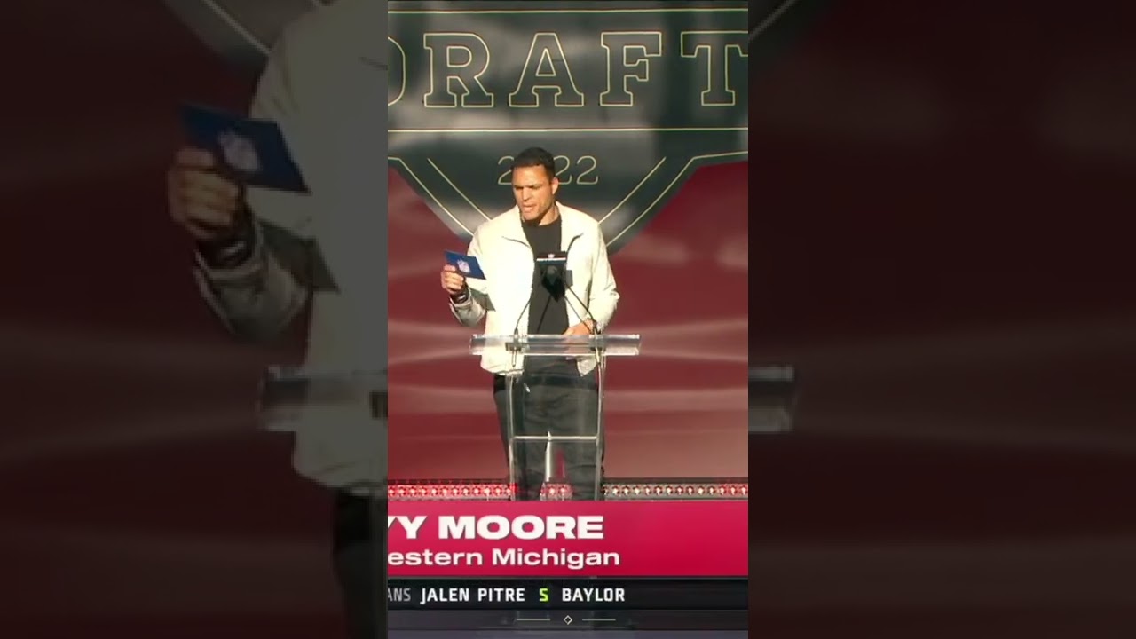 Chiefs Select Skyy Moore With The 54th Pick 2022 | NFL Draft