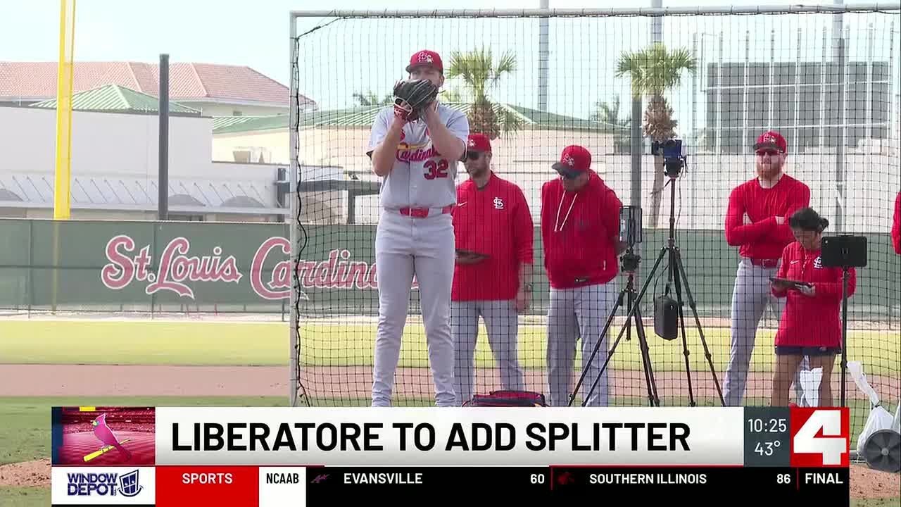 Liberatore throws live bp session, talks about goal to add splitter arsenal