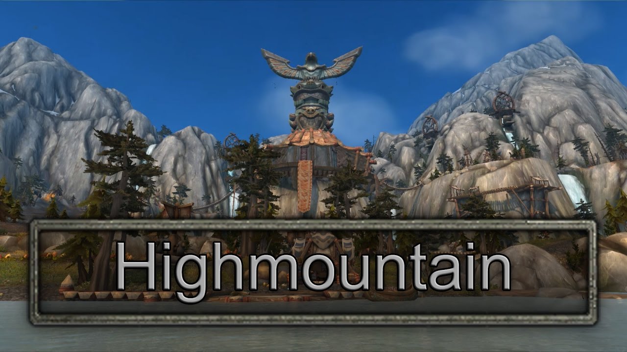 Interactive World of Warcraft: Legion Music: Highmountain