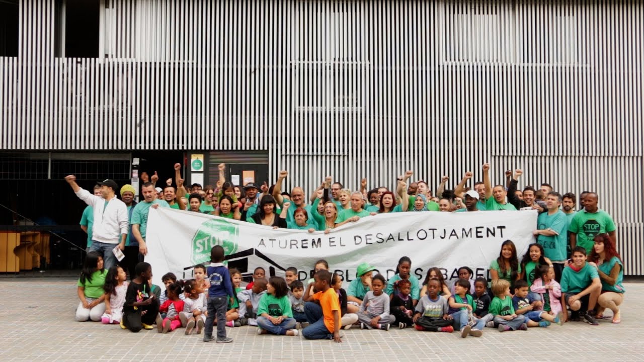 ATUREM EL DESALLOTJAMENT DEL BLOC DE SABADELL!
