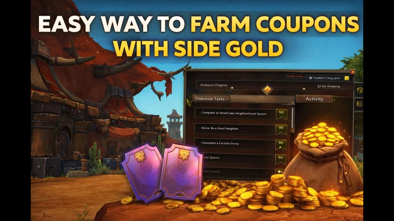 Mindless Endeavor Coupons, Side Gold & Maximum Decor Energy