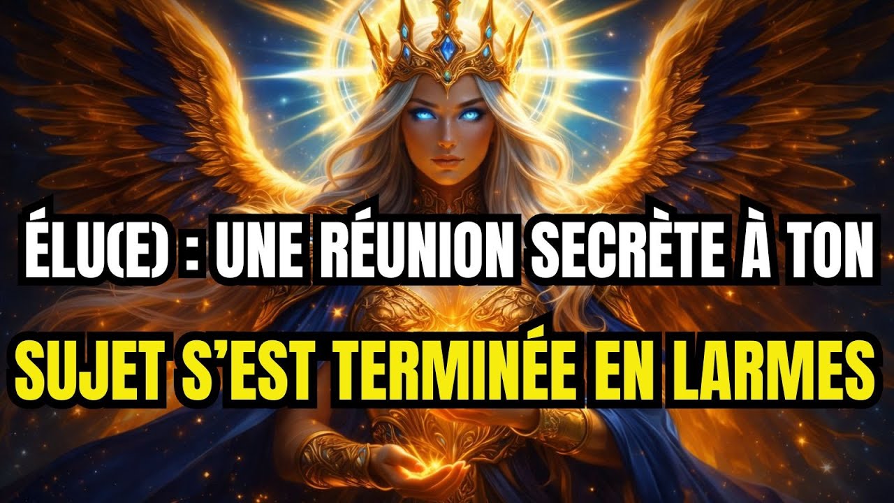 Élu(e) : Une réunion secrète à ton sujet s’est finie en larmes — la vérité qui les terrifie.