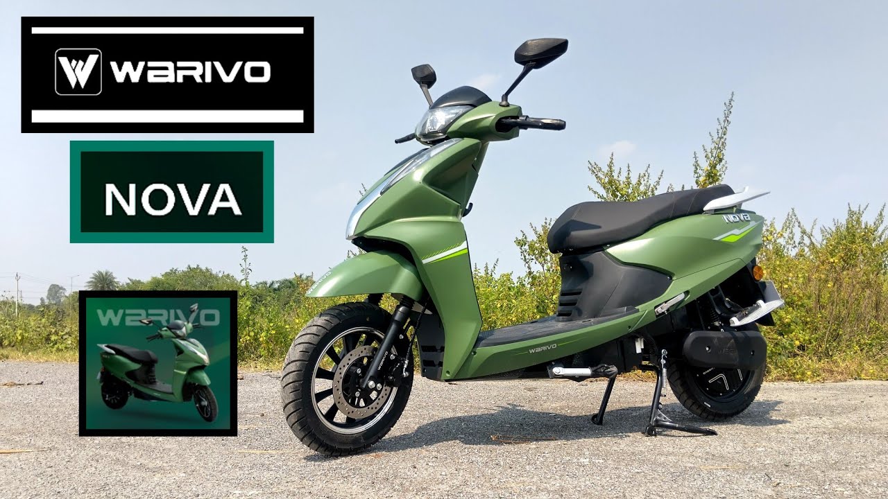 Warivo NOVA king 👑 size electric scooter (RAKESH GOYAL 222)