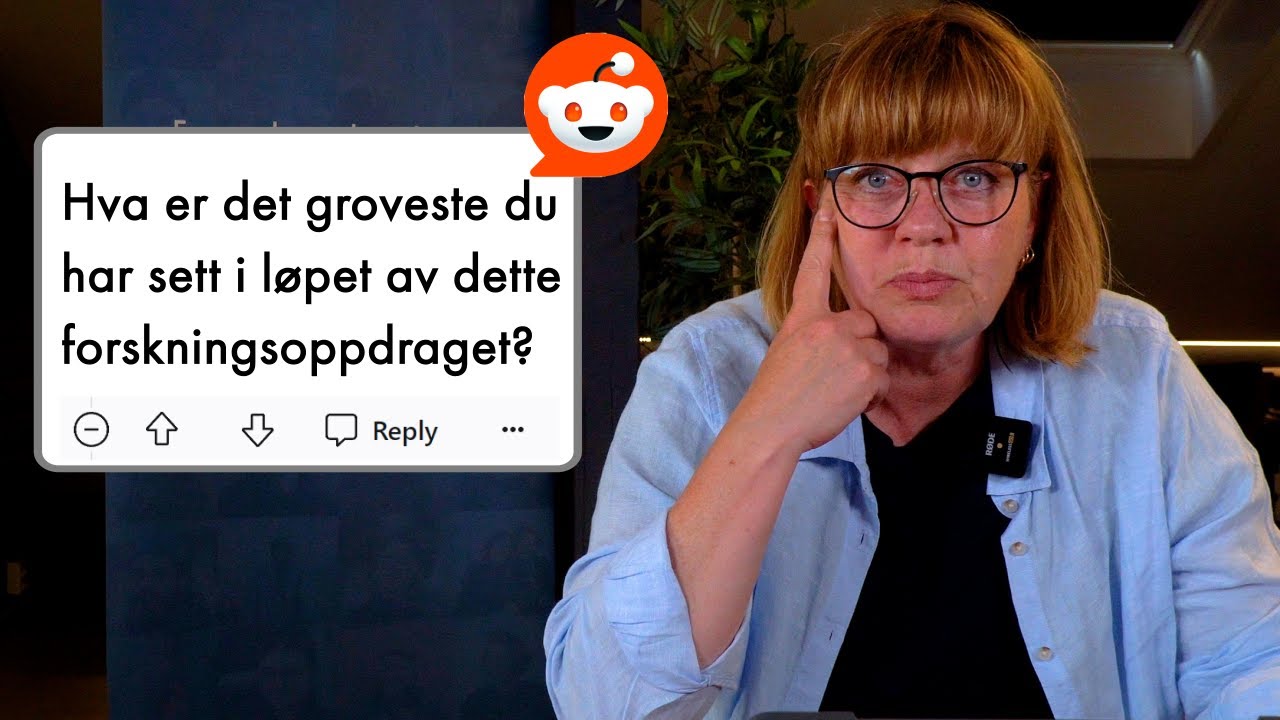 Forsker svarer på Reddit Q&A om politiet