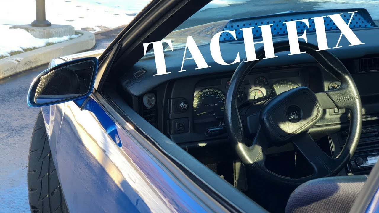 1990-1992 3rd Gen Camaro High Reading Tach Repair!