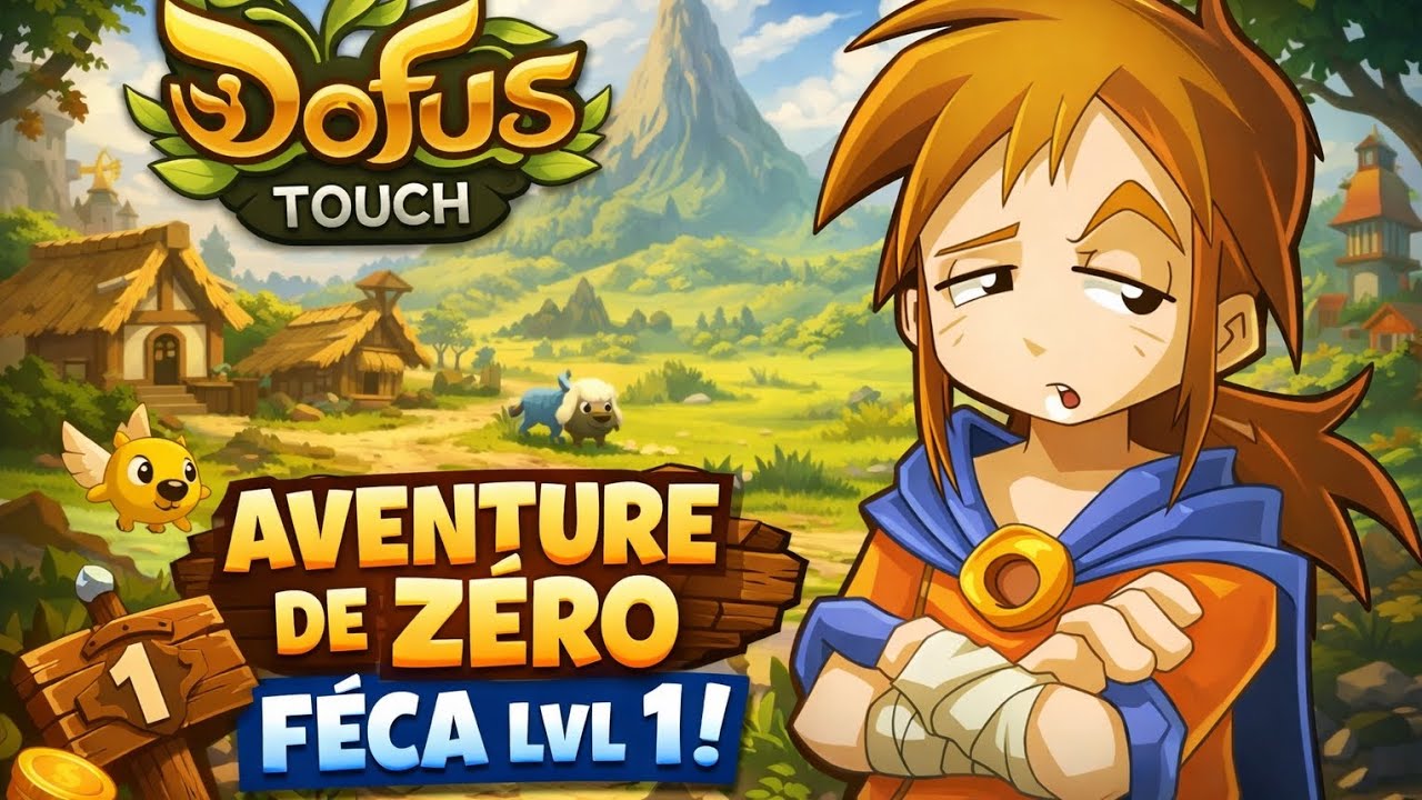 Je recommence Dofus Touch de Z&Eacute;RO avec un F&eacute;ca sur Tiliwan !