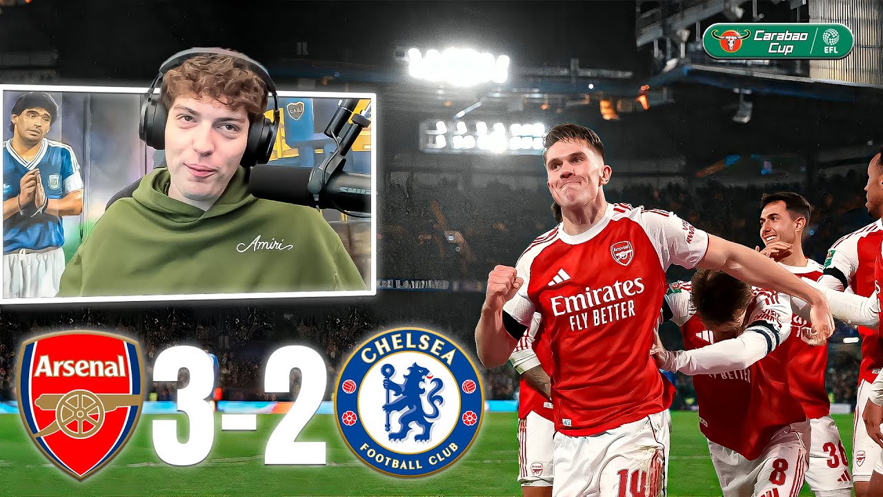 DAVOO XENEIZE REACCIONA ARSENAL 3 - 2 CHELSEA | EFL CUP 2025/2026