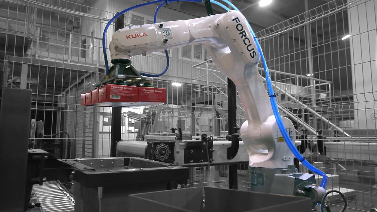 Kuka Robotics Sugar Packing