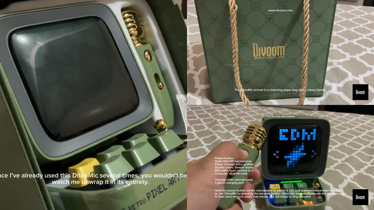 [cover] Divoom DitooMic: Testing Features, Mic, and Speaker + Love In The Dark cover