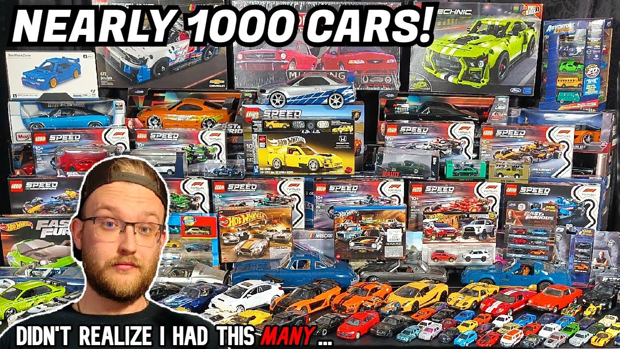 Inside My Diecast Car Collection (Nearly 1000 Cars)