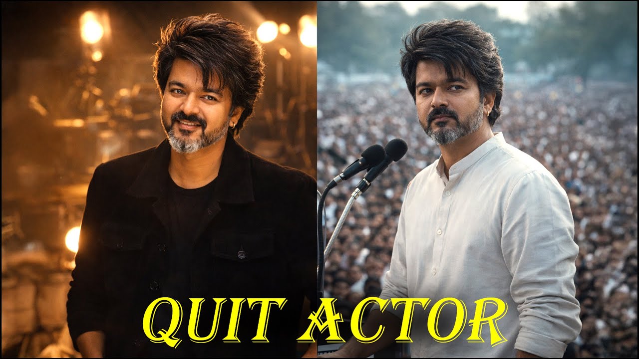 Vijay&rsquo;s Emotional Goodbye: Why He Is Leaving Cinema for His Fans