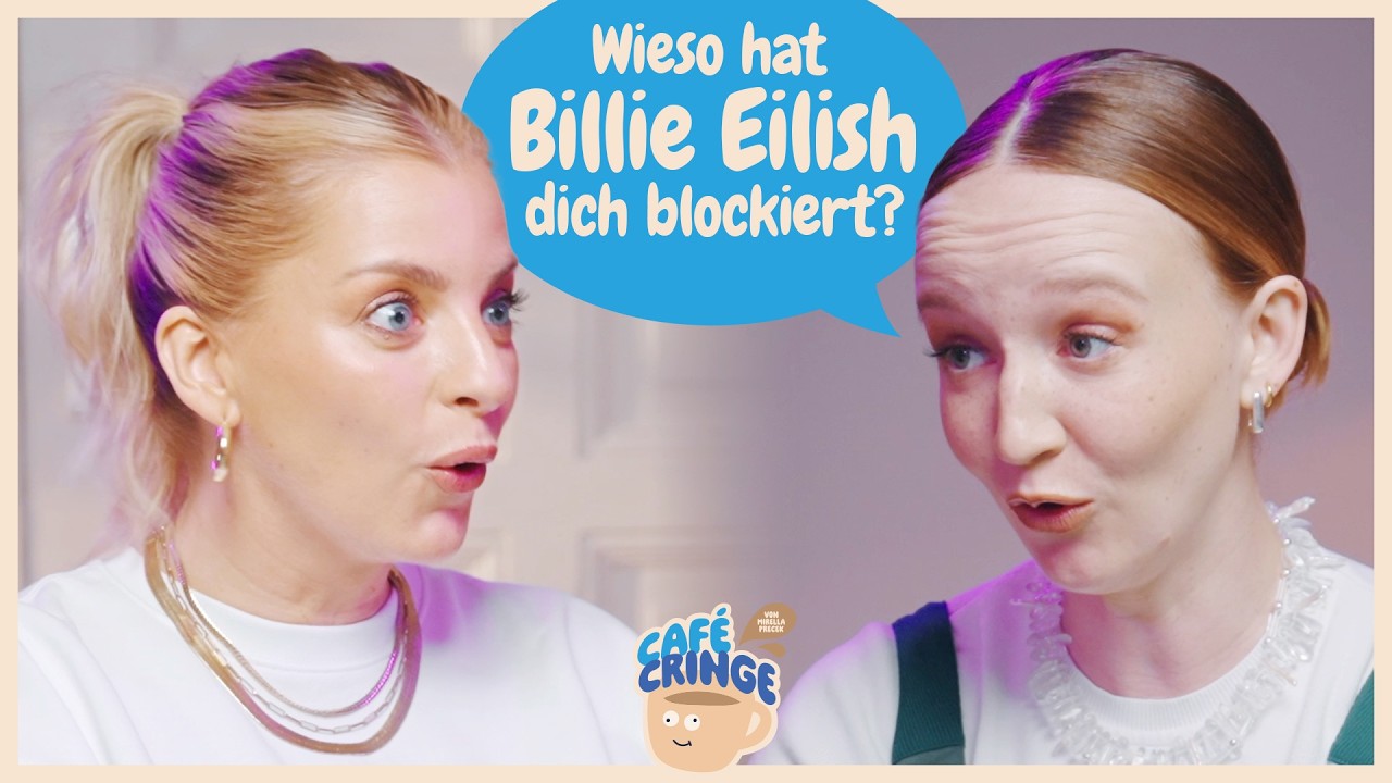 Vom Fernsehen ignoriert, von Billie Eilish blockiert l Laura Larsson im Café Cringe