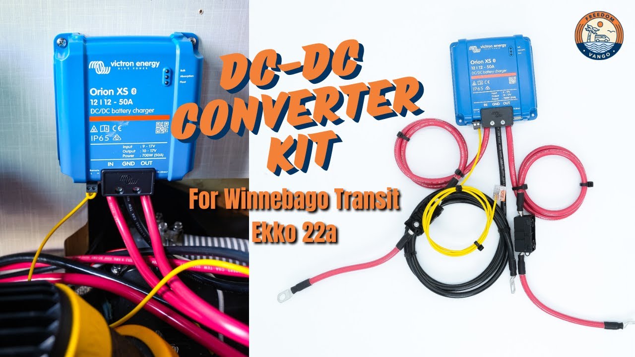 All About the DC-DC Converter Kit for Winnebago Transit Ekko 22a