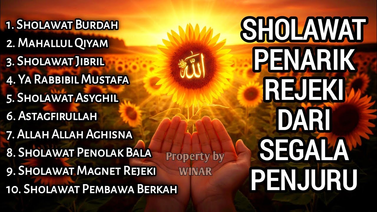 SHOLAWAT JIBRIL PEMBUKA PINTU REZEKI, Astaghfirullah||SHOLAWAT NABI MERDU Terbaru 2026