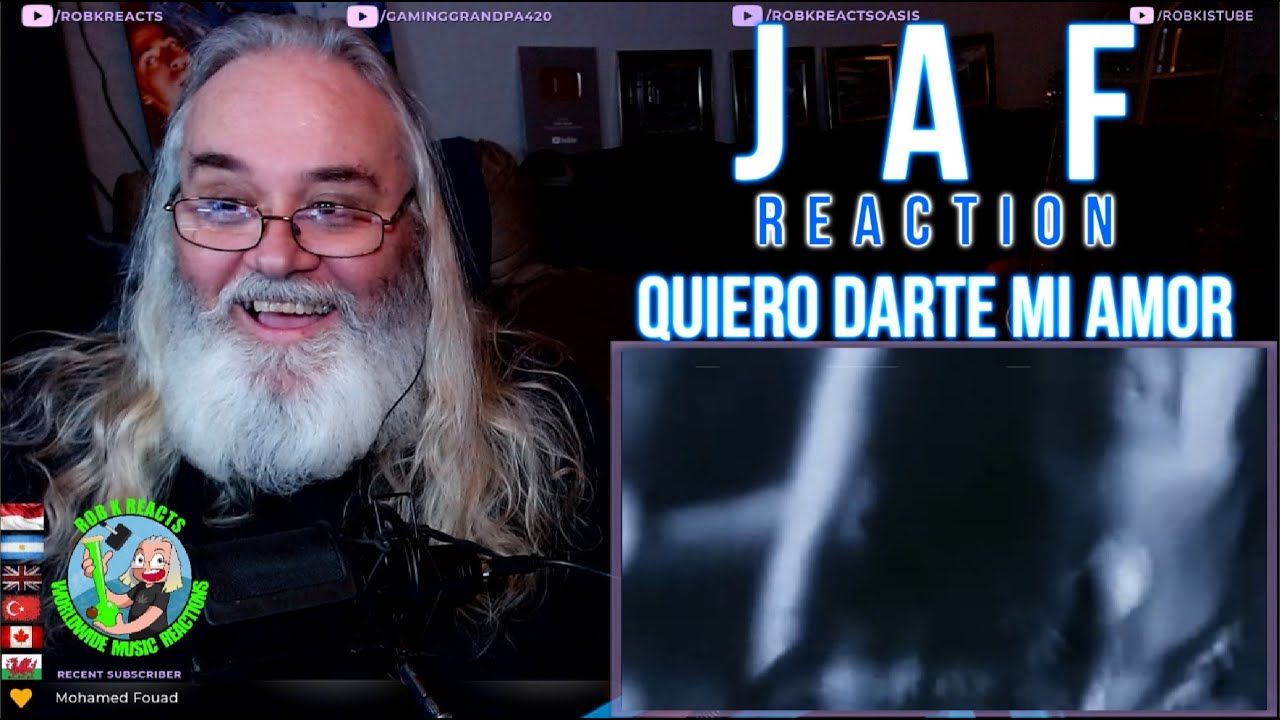 JAF Reaction - Quiero darte mi amor - First Time Hearing - Requested