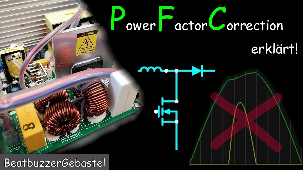 Was macht eine PFC? - power factor correction