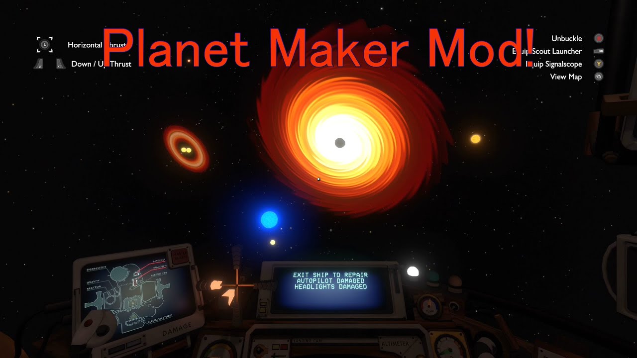 Новые планеты в Outer Wilds! (мод)