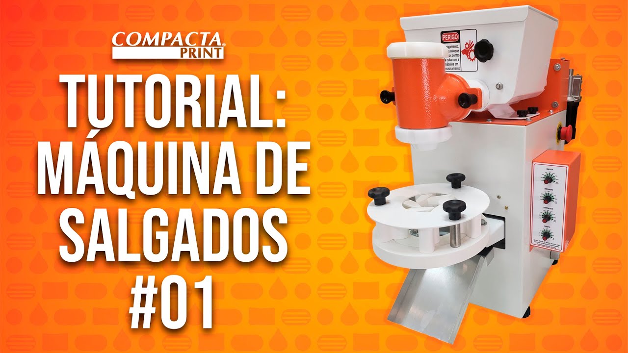 Video #1   Tutorial máquina de Salgados Compacta Print